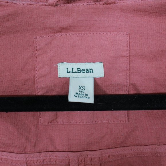 LL BEAN Women's Pink Ripstop Field Jacket Size XS - Picture 11 of 13